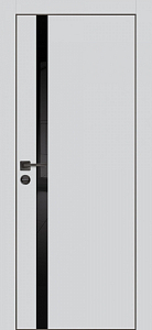 Товар Межкомнатная дверь ПХ-8  AL кромка с 4-х ст. Сапфир матовый