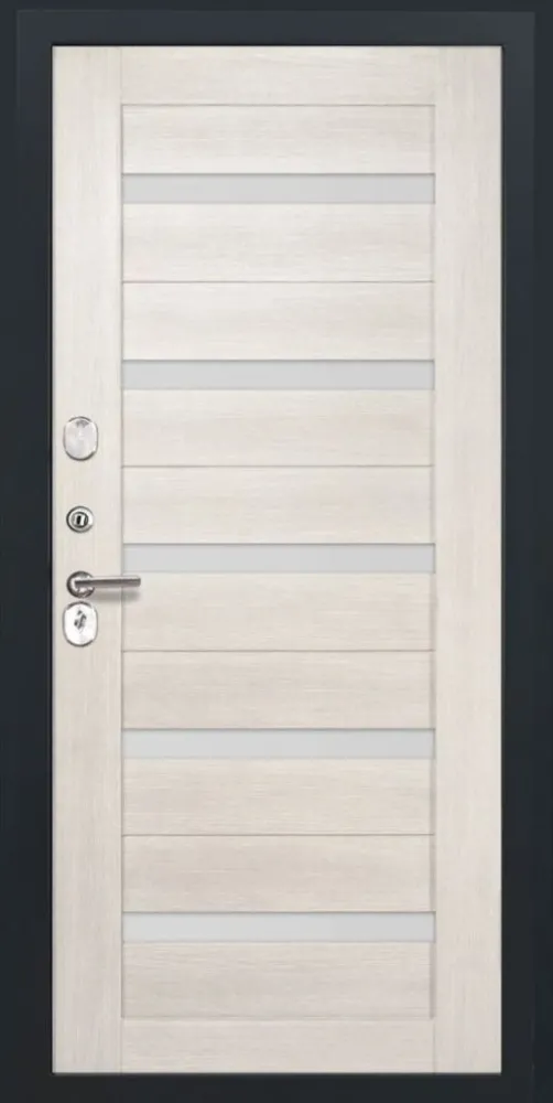 Товар Дверь ДвериПРО Модель Л-49 СБ-1 (ст. белое, 16мм, Беленый дуб) DPRO226379